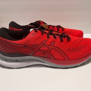 ASICS Gel-Kayano 28 Electric Red/Black size 12 1/2